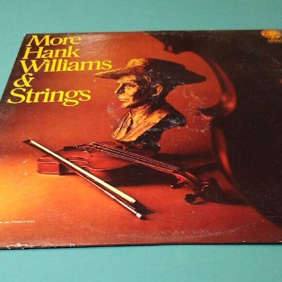 More Hank Williams & Strings Vinyl Record - Picture 1 of 8
